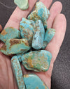 10 Gram High Polish  Natural Turquoise Nuggets Arizona Kingman Mines Lot