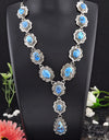 925 sterling silver 94.97cts back closed golden hills turquoise necklace 5100